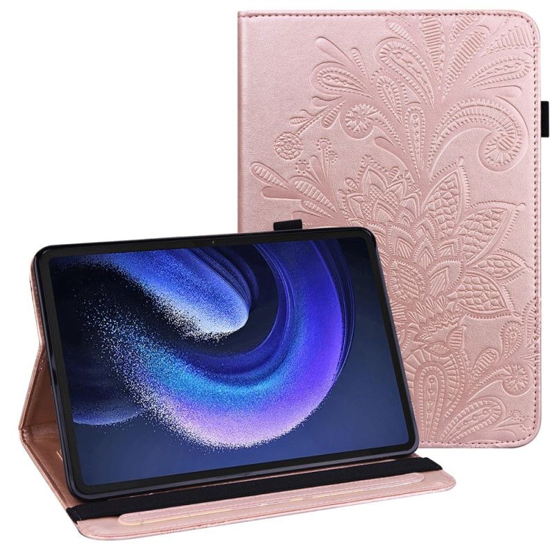 Etui Xiaomi Pad 6 Blomstermønster