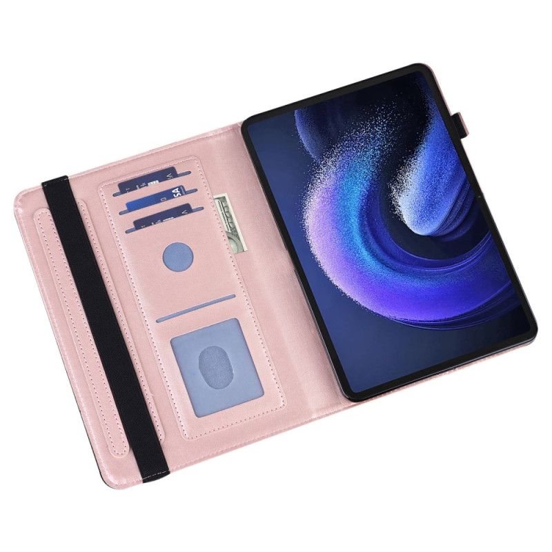 Etui Xiaomi Pad 6 Blomstermønster