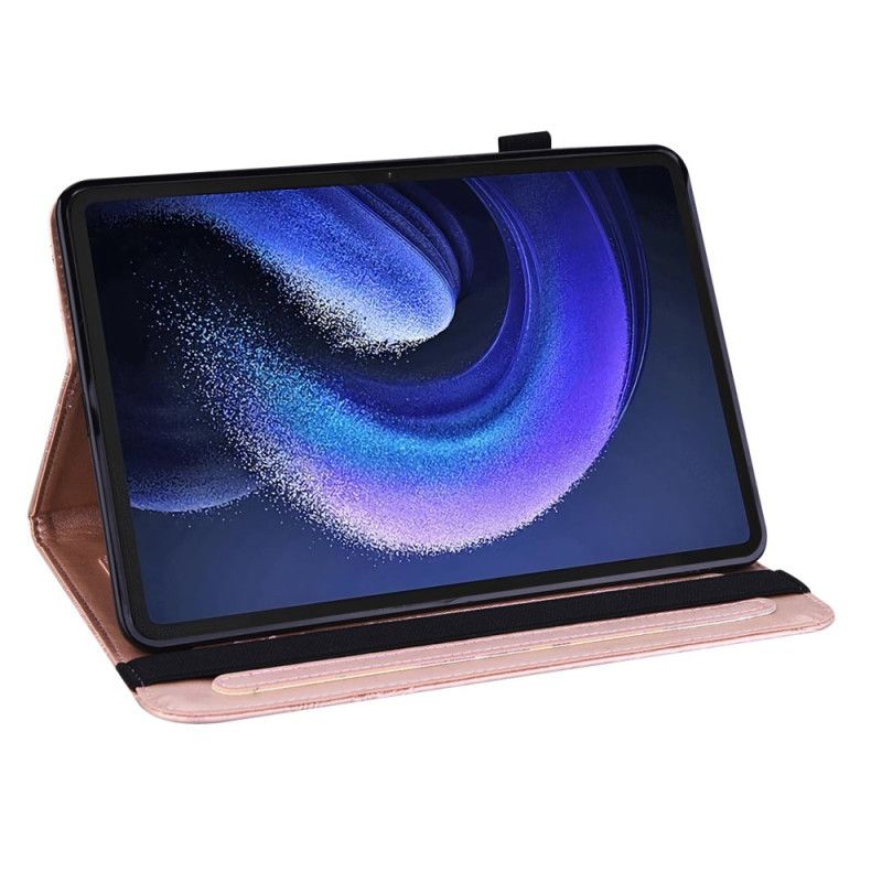 Etui Xiaomi Pad 6 Blomstermønster