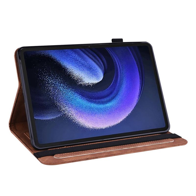 Etui Xiaomi Pad 6 Med Pungfunktion Og Stativ