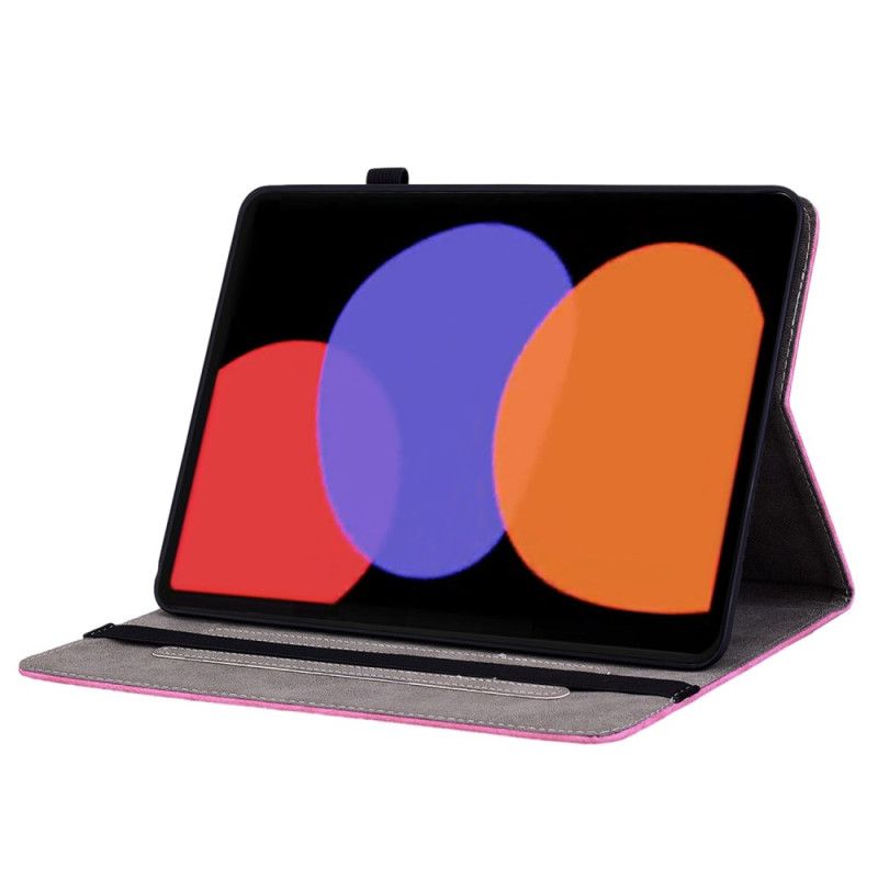 Etui Xiaomi Pad 6 Rosa Lædereffekt