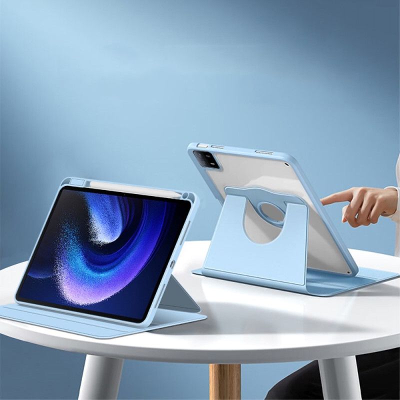 Etui Xiaomi Pad 6 Roterende Kunstlæder