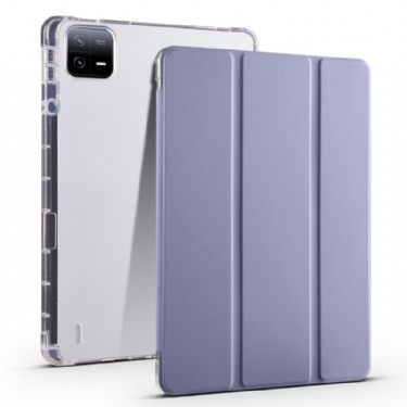 Xiaomi Pad 6 Transparent Bagside Og Stylusholder
