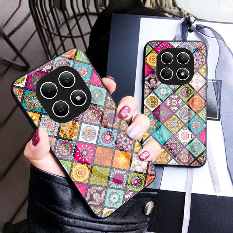 Cover Xiaomi Redmi Note 15 5g Patchwork-stativ Og Rem
