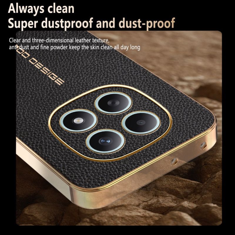 Cover Xiaomi Redmi Note 15 5g Ridsefast Litchi-tekstur