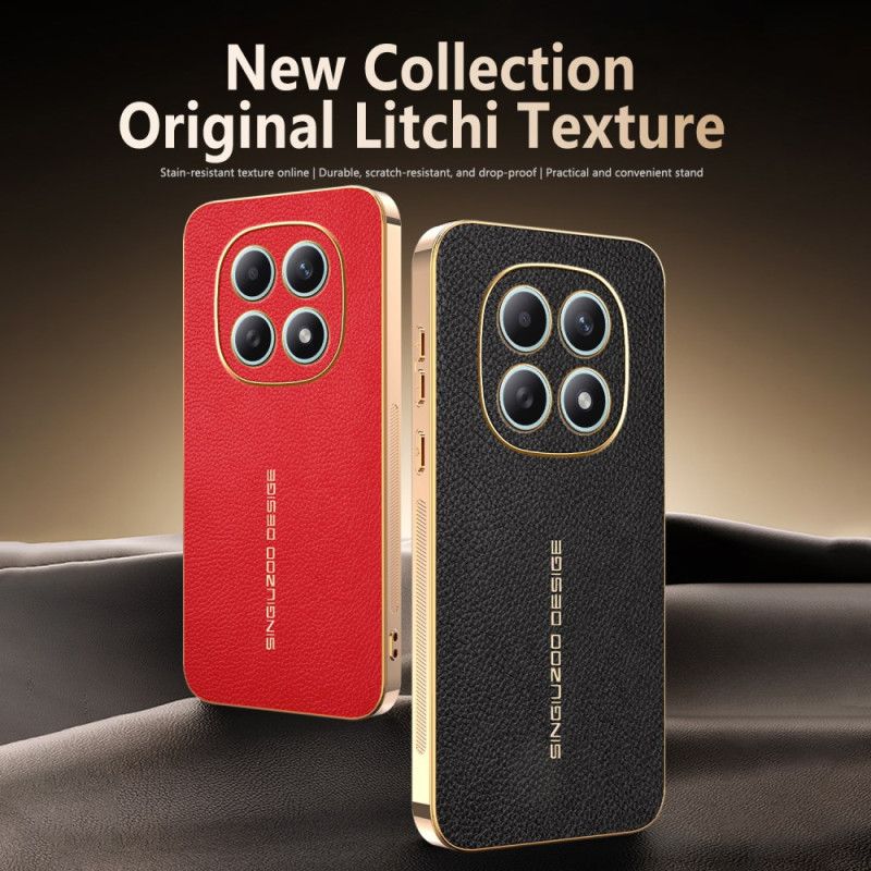 Cover Xiaomi Redmi Note 15 5g Ridsefast Litchi-tekstur