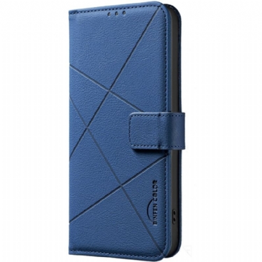 Flip Cover Til Xiaomi Redmi Note 15 5g Binfen Farve Linjer