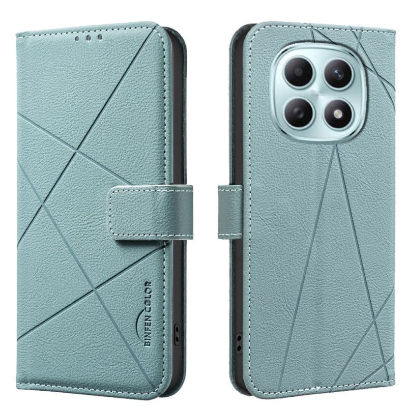 Flip Cover Til Xiaomi Redmi Note 15 5g Binfen Farve Linjer