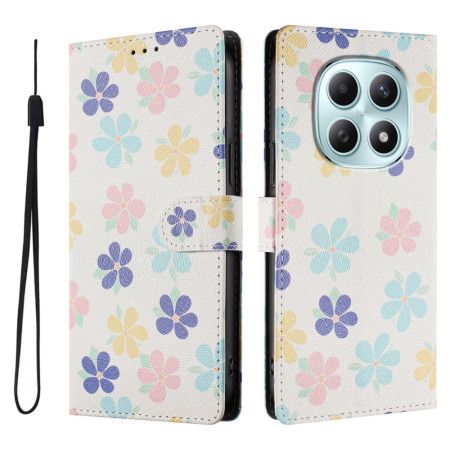 Flip Cover Til Xiaomi Redmi Note 15 5g Farverige Blomster