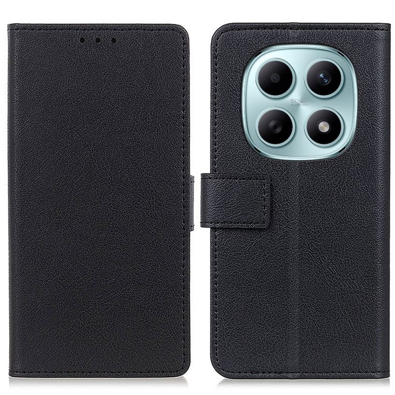 Flip Cover Til Xiaomi Redmi Note 15 5g Klassisk Kunstlæder