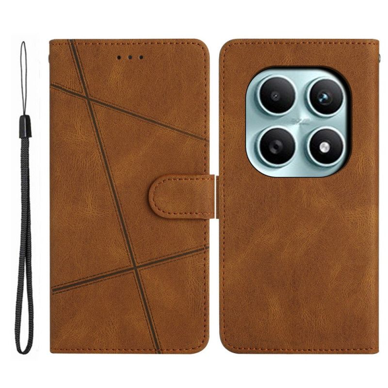 Flip Cover Til Xiaomi Redmi Note 15 5g Linjer Og Striber