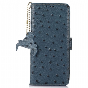 Flip Cover Til Xiaomi Redmi Note 15 5g Rfid-blokering Og Ægte Læder