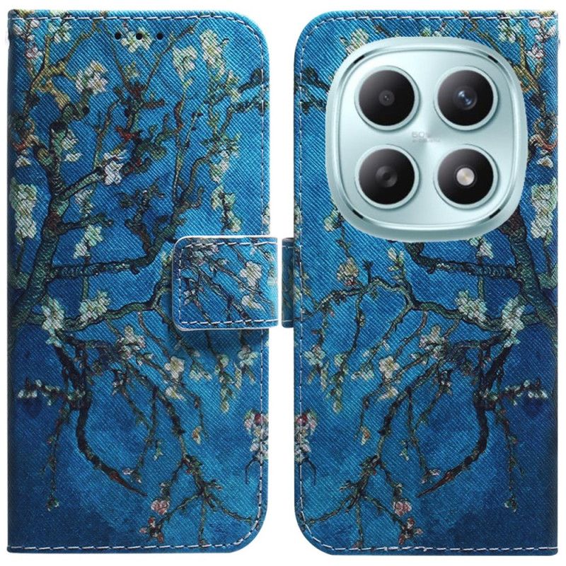 Flip Cover Xiaomi Redmi Note 15 5g Abrikosblomster