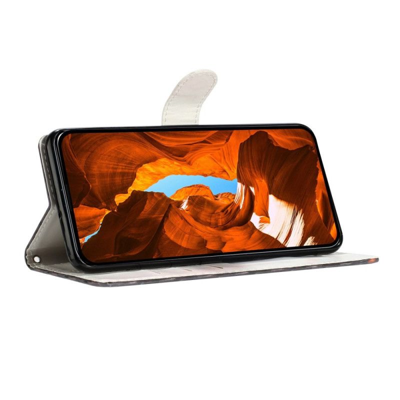 Flip Cover Xiaomi Redmi Note 15 5g Blå Marmor