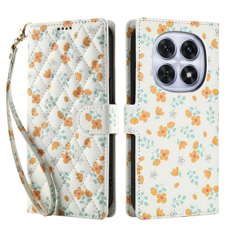 Flip Cover Xiaomi Redmi Note 15 5g Blomsterrem