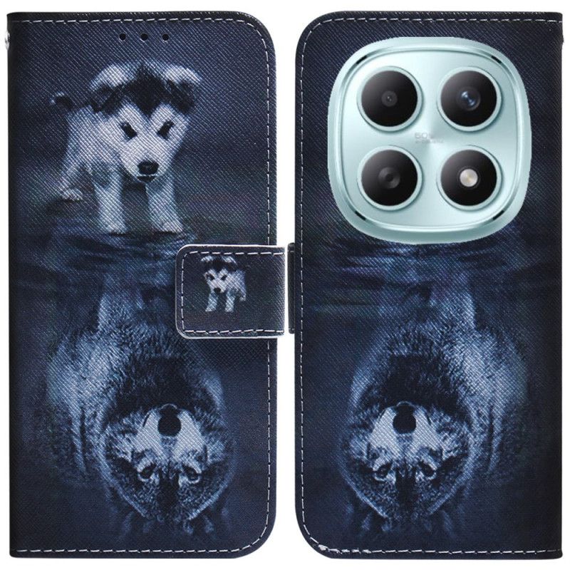 Flip Cover Xiaomi Redmi Note 15 5g Drøm Om Hvalp