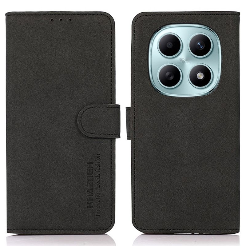 Flip Cover Xiaomi Redmi Note 15 5g Ensfarvet Khazneh