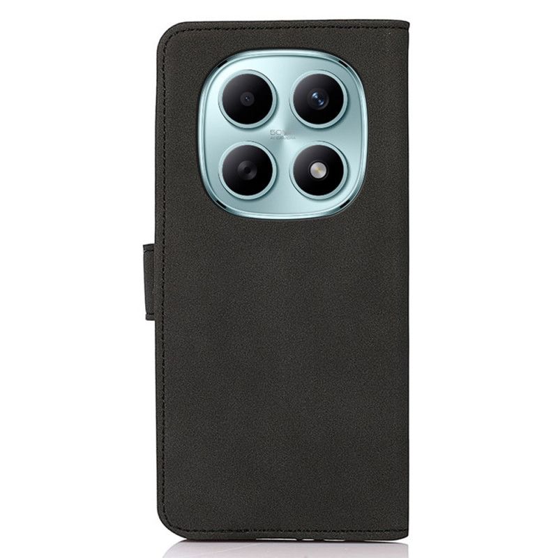 Flip Cover Xiaomi Redmi Note 15 5g Ensfarvet Khazneh