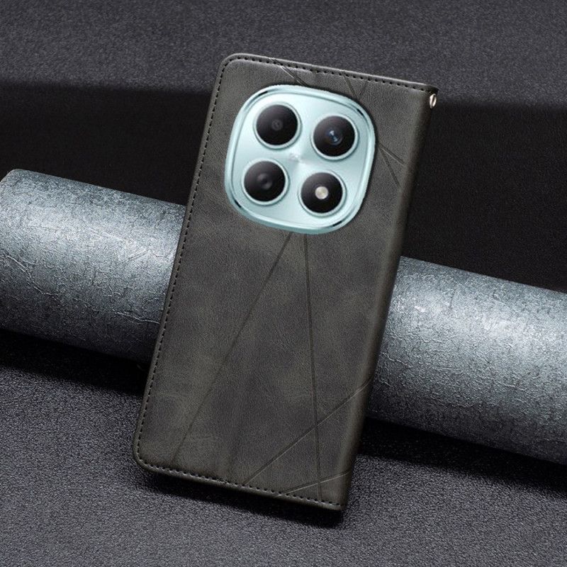 Flip Cover Xiaomi Redmi Note 15 5g Geometrisk Mønster