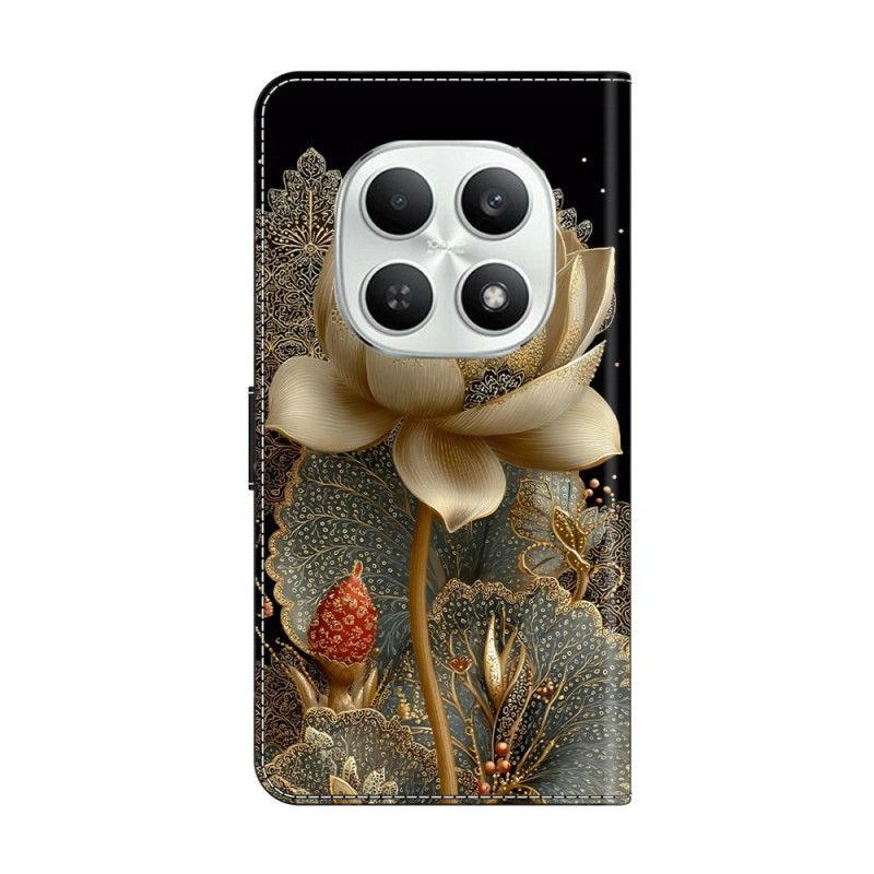 Flip Cover Xiaomi Redmi Note 15 5g Gylden Lotus