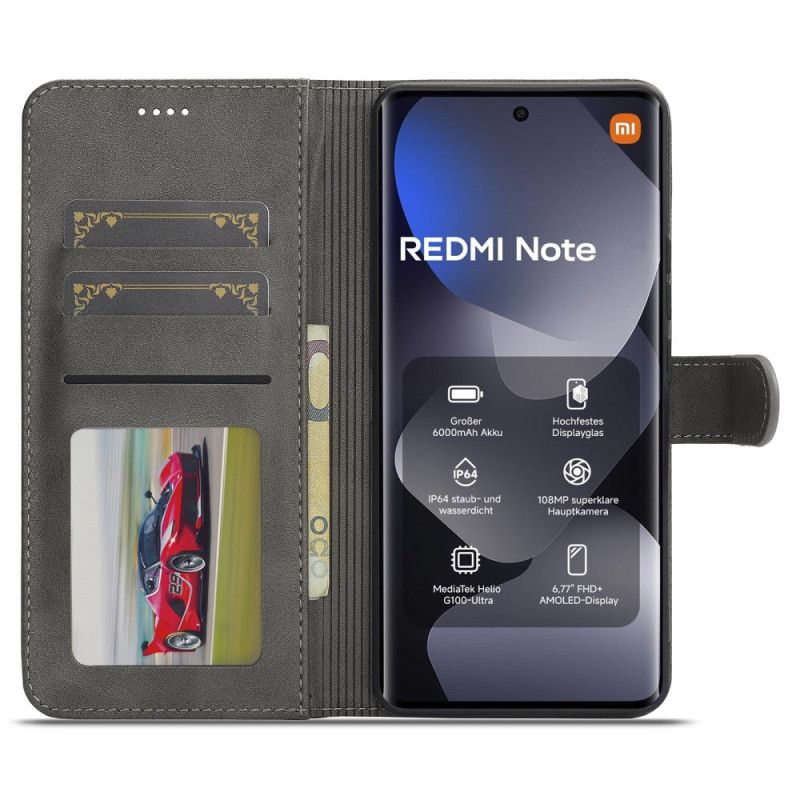 Flip Cover Xiaomi Redmi Note 15 5g Lc.imeeke Lædereffekt