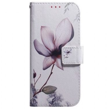 Flip Cover Xiaomi Redmi Note 15 5g Lyserød Blomst