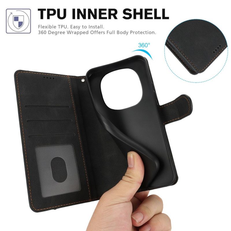 Flip Cover Xiaomi Redmi Note 15 5g Retro Ruskindseffekt