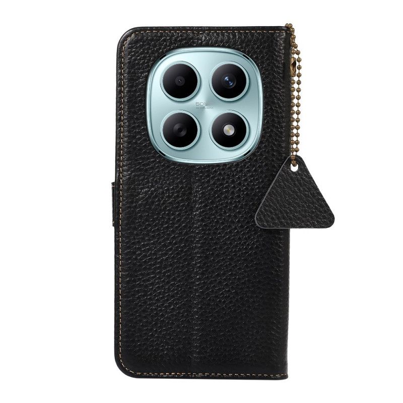 Flip Cover Xiaomi Redmi Note 15 5g Rfid-blokerende Læder