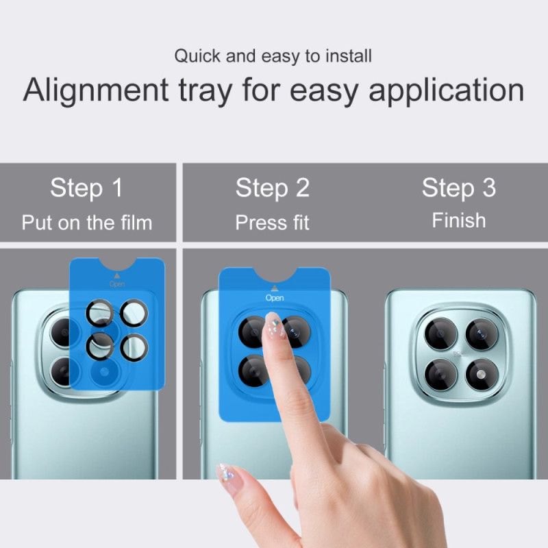 Hærdet Glaslinsebeskytter Til Xiaomi Redmi Note 15 5g / Poco M8 5g (positioneringsramme)