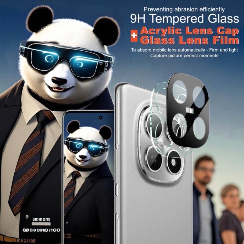 Hærdet Glaslinsebeskytter Til Xiaomi Redmi Note 15 5g / Poco M8 5g (sort Version)