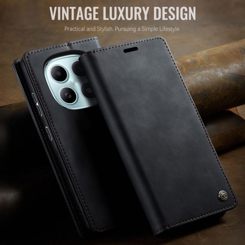 Læder Cover Xiaomi Redmi Note 15 5g Caseme