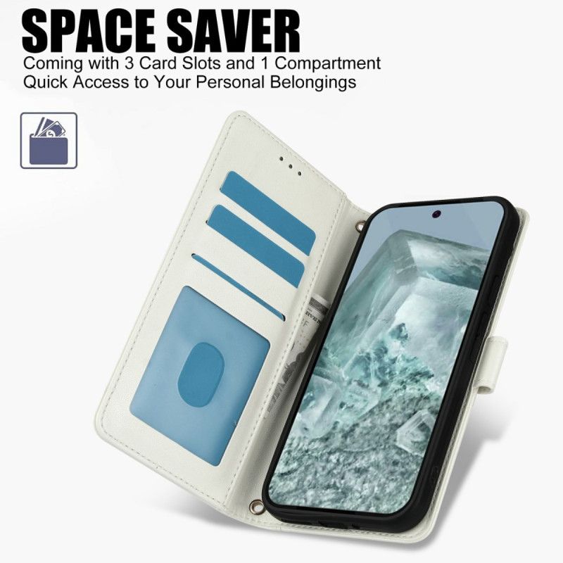 Læder Cover Xiaomi Redmi Note 15 5g Stativ Og Håndledsrem