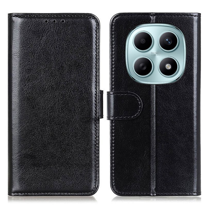 Læder Cover Xiaomi Redmi Note 15 5g Telefon Etui Laklæder