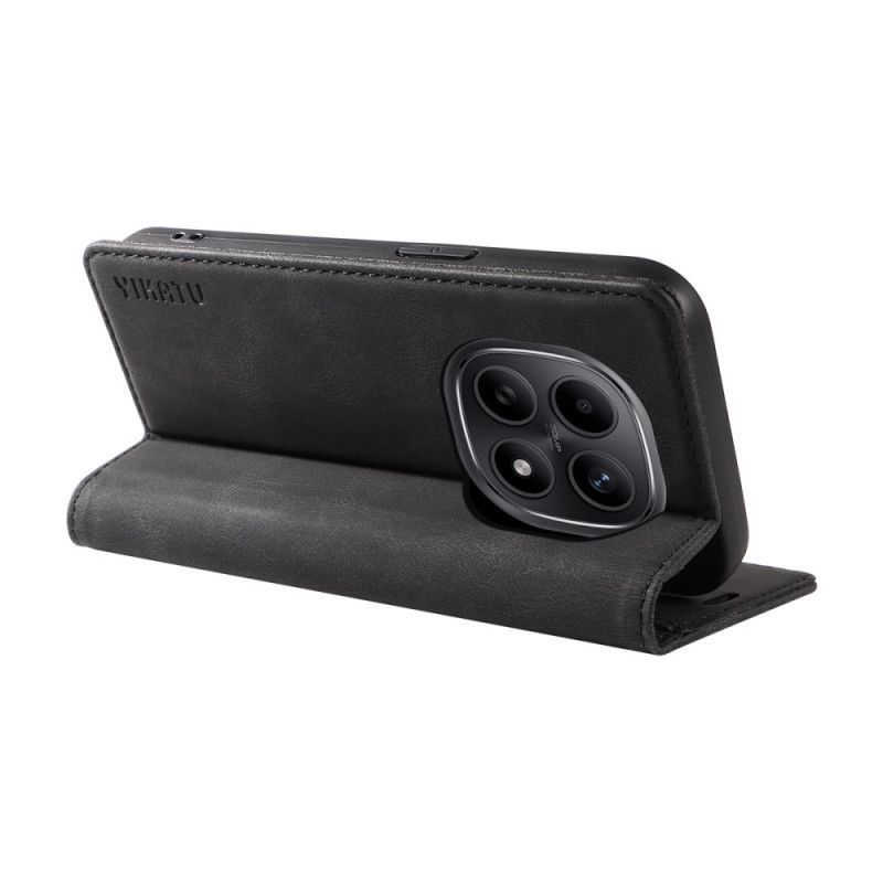 Læder Cover Xiaomi Redmi Note 15 5g Yikatu Ruskindseffekt