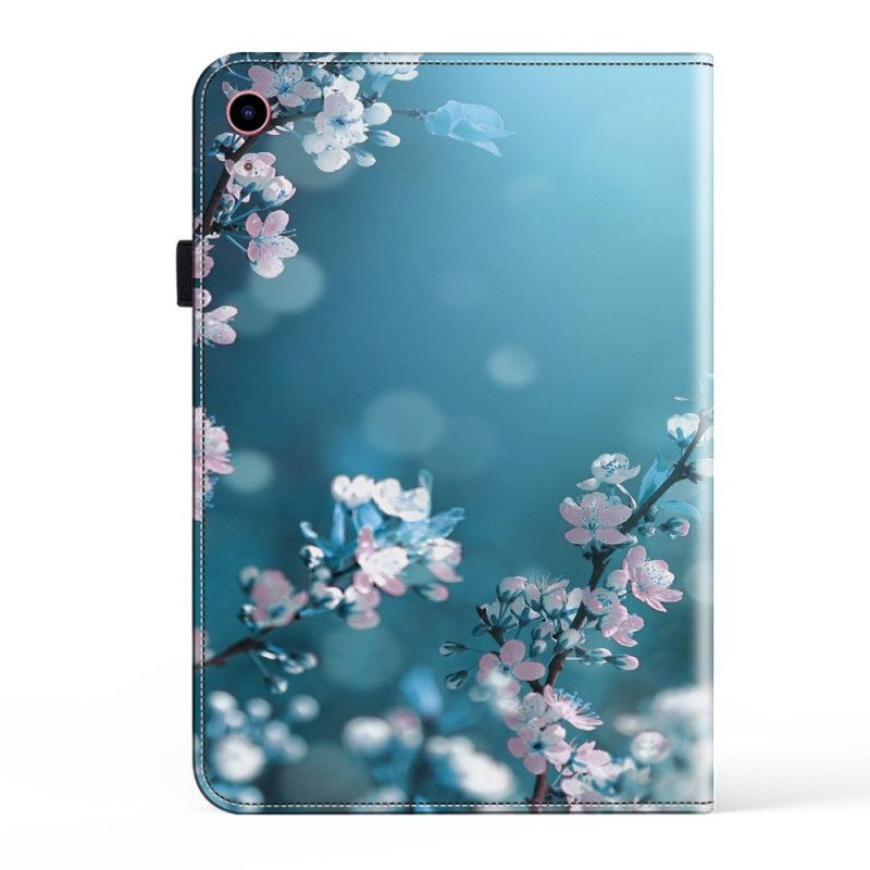 Case iPad (2025) Telefon Etui Ferskenblomster