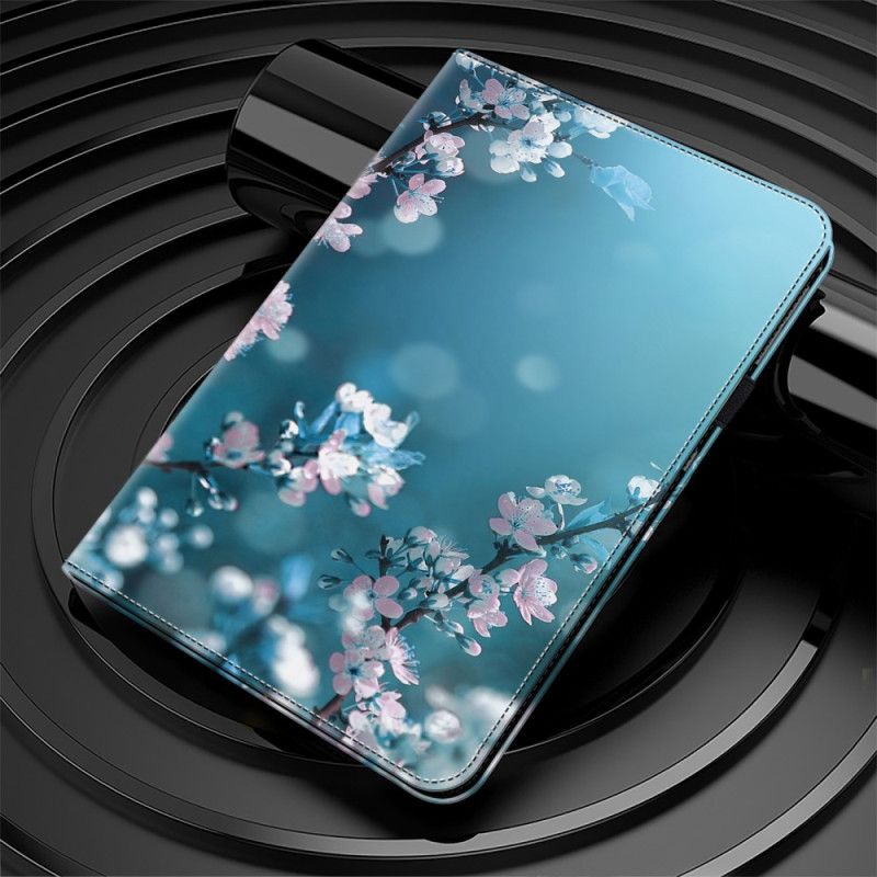 Case iPad (2025) Telefon Etui Ferskenblomster