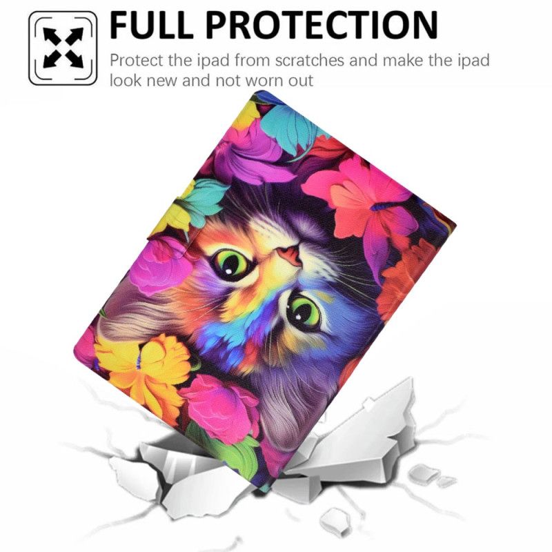 Case iPad (2025) Telefon Etui Lyserød Killing