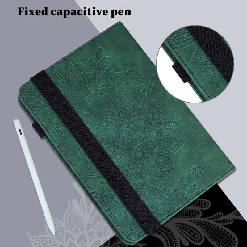 Case iPad (2025) Telefon Etui Mandalablomst
