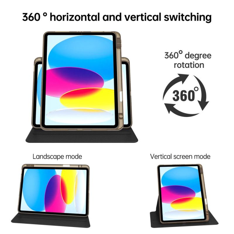 Case iPad (2025) Telefon Etui Roterende Pastelfarve