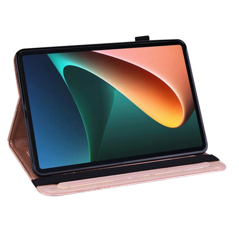 Case iPad (2025) Telefon Etui Stiliserede Sommerfugle