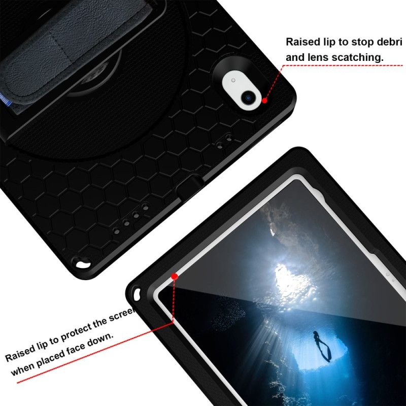 Cover iPad (2025) Eva Med Rem Stativ Og Skulderrem