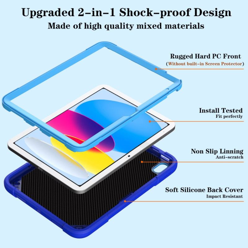 Cover iPad (2025) Kraftigt Beskyttende Stativ
