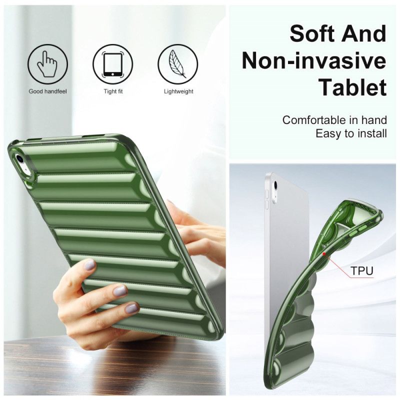 Cover iPad (2025) Pufferjakkestil