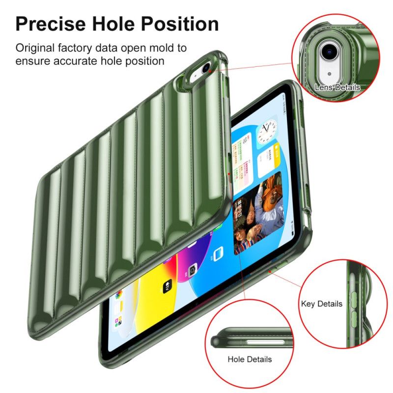 Cover iPad (2025) Pufferjakkestil