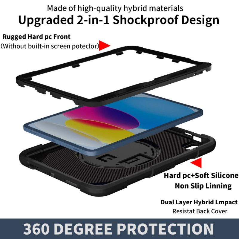 Cover iPad (2025) Robust Stativ Og Stylusholder