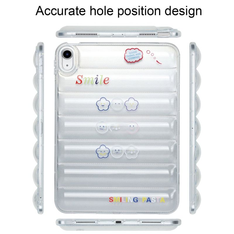 Cover iPad (2025) Telefon Etui Pufferjakkemønster