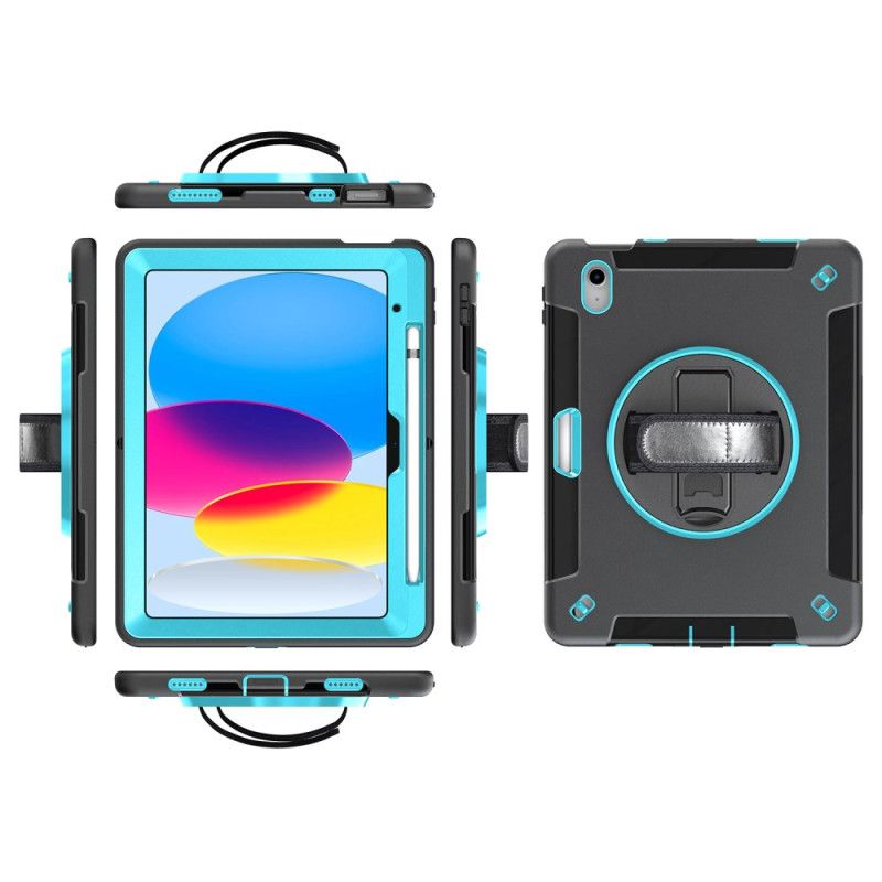 Cover iPad (2025) Telefon Etui Robust Med Roterende Stativ