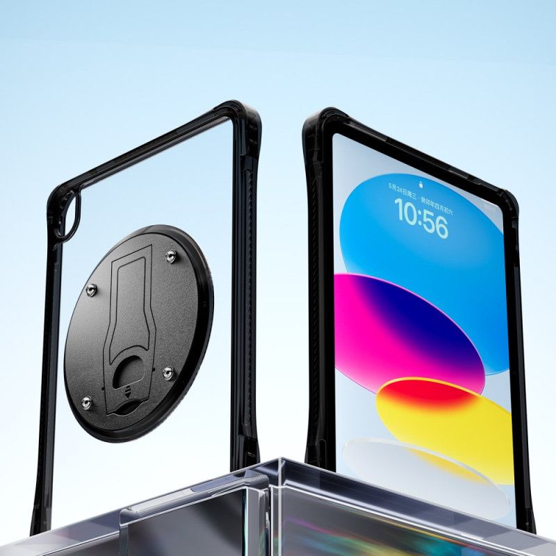 Cover iPad (2025) Telefon Etui Transparent Integreret Stativ