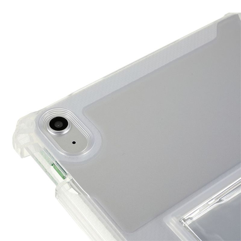 Cover iPad (2025) Transparent Stødsikker Stander Og Beskyttelse