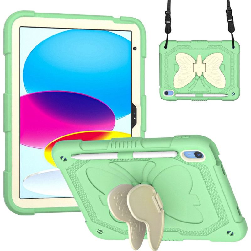 Cover Til iPad (2025) Holdbar Og Sommerfugleskulderrem